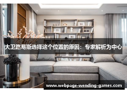 大卫路易斯选择这个位置的原因：专家解析为中心