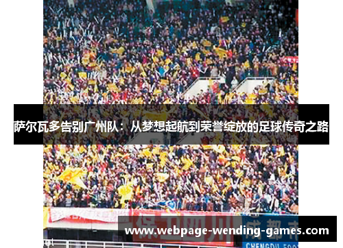 萨尔瓦多告别广州队：从梦想起航到荣誉绽放的足球传奇之路